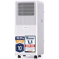 Aire acondicionado portátil A027C-09C 9000 BTU con tubo de escape, unidad de climatización 3 en 1 para habitaciones de hasta 33 m², temporizador de 24 horas, mando a distancia R-290