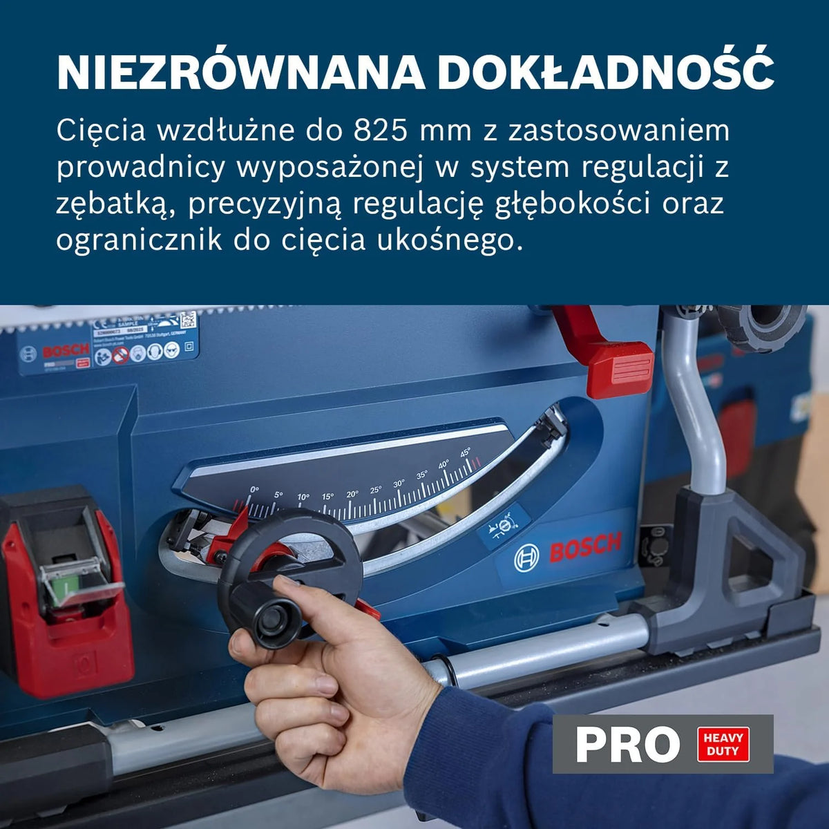Bosch PRO Sieciowa Stołowa Piła Tarczowa GTS100-254