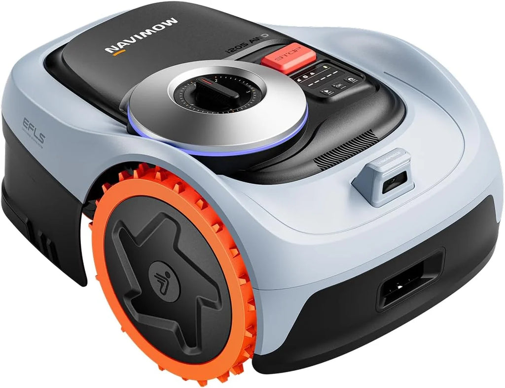 Segway Navimow i205 AWD Robot koszący, napęd na wszystkie koła umożliwiający koszenie na zboczu o nachyleniu do 45%, EFLS NRTK + Vision, automatyczne mapowanie, bez konieczności użycia anteny RTK