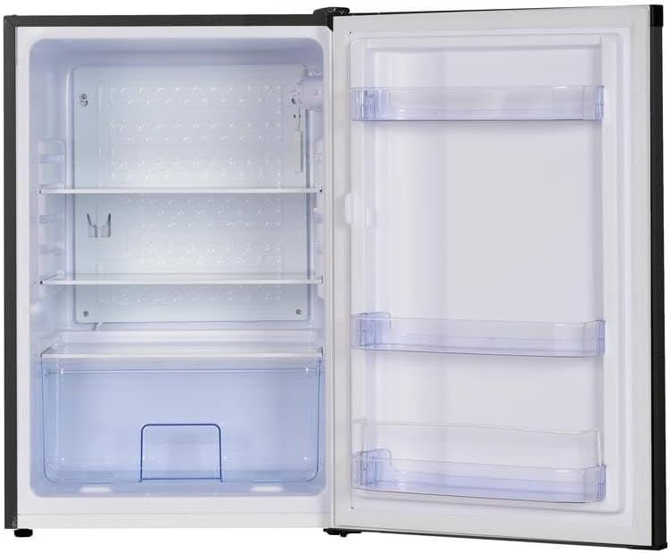 FrigeluX Refrigerador bajo encimera negro RTT127NE 120L