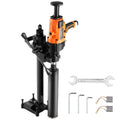 Taladradora de diamante Z1Z-CF-9180 2600W 20-180 mm manual con soporte, perforadora de hormigón para uso en seco y húmedo