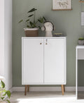 Armario archivador Schildmeyer Jonte, blanco, 65,2 x 39 x 85,5 cm