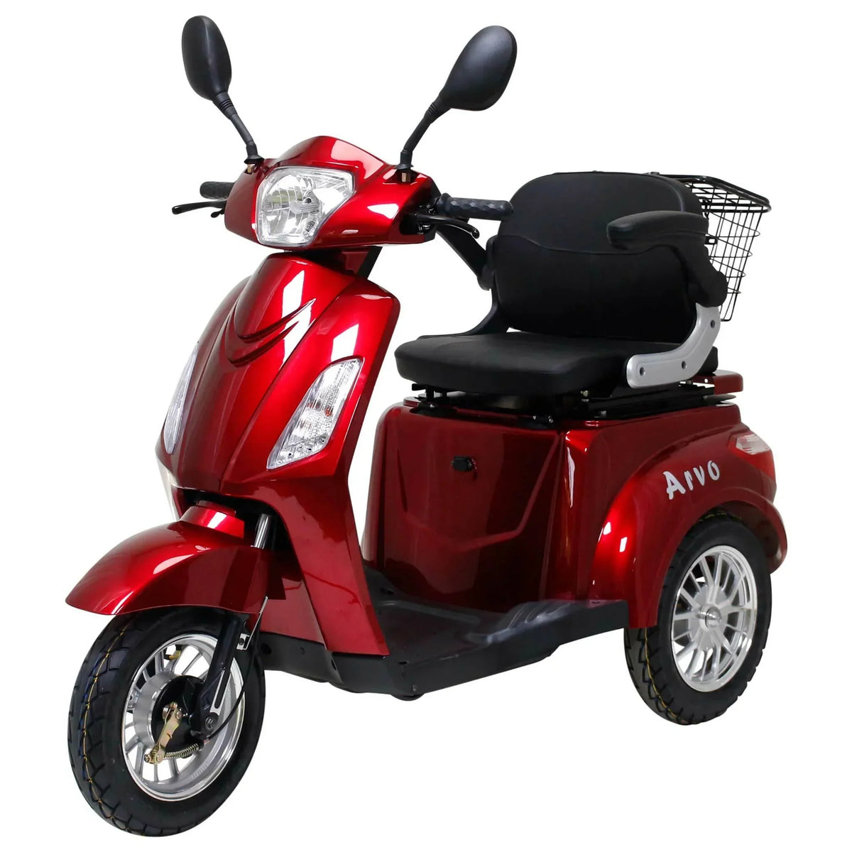Scooter eléctrico para personas mayores Arvo P300 Rojo