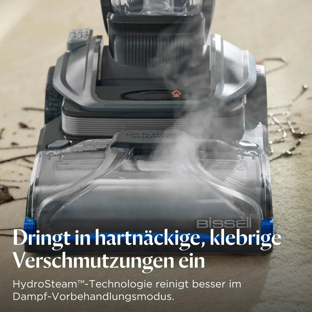 Limpiador de alfombras Revolution HydroSteam 3670N 1300 W limpiador a vapor aspirador en seco y húmedo tecnología HydroSteam