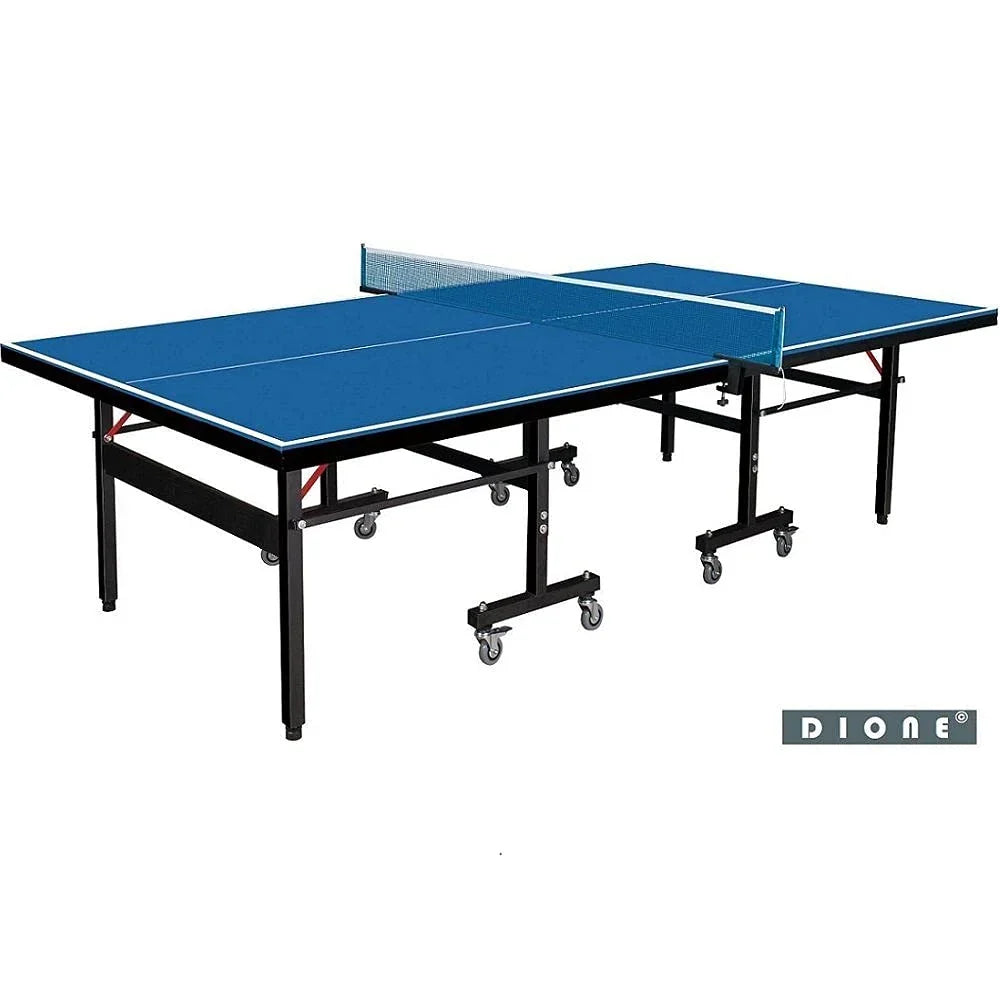 Mesa de ping-pong para exterior S500o plegable, 6 mm, resistente a la intemperie, 274 x 152,5 x 76 cm, con ruedas y función de entrenamiento individual