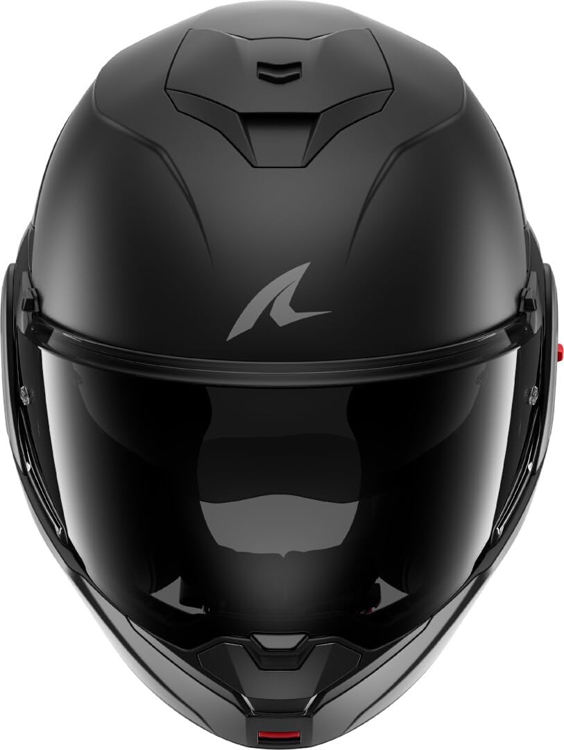 SHARK, Casco de moto modular OXO Dark Shadow negro mate KMA