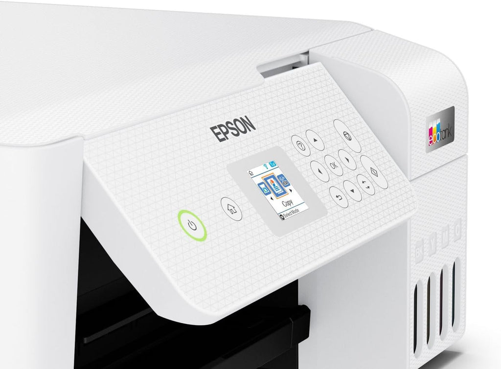 Impresora multifunción de inyección de tinta Wi-Fi Epson EcoTank ET-2826 A4, con un suministro de tinta incluido de hasta 3 años