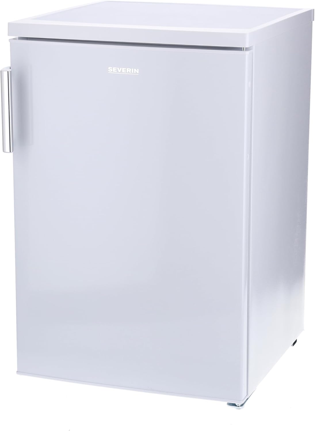 SEVERIN Frigorífico bajo encimera, Frigorífico de libre instalación, Frigorífico de una puerta de 84,5 cm de altura, 133 L, Clase C, 58 kWh/año, 37 dB, Blanco, VKS 8843