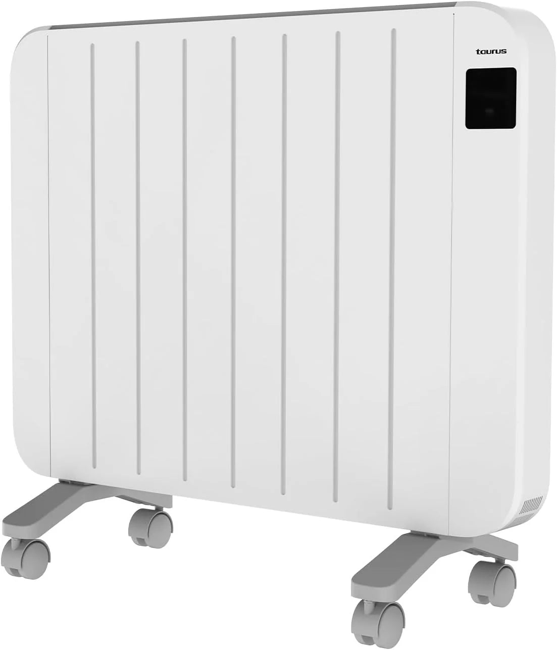 Taurus Grzejnik elektryczny Nepal 2000 | 10 elementów | 2000 W | ściana lub stopa | Regulowany termostat | Programowanie 24/7 | Wyświetlacz LCD | Cichy | Przycisk | Całkowite wyłączenie