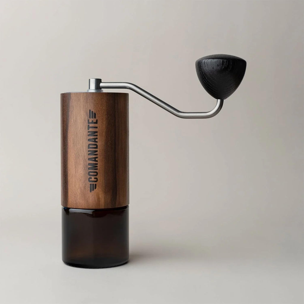 Comandante Kaffeemühle C40 MK4 Nitro Blade Liquid Amber/Acero inoxidable