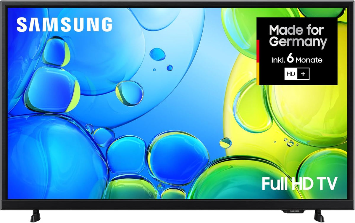 Televisor LED plano Full HD F6009F de 32 pulgadas (81 cm), tecnología PurColor, HDR, Object Tracking Sound Lite, Knox Security, One UI Tizen, Smart TV, contenido gratuito ilimitado