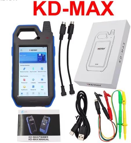 KEYDIY KDMAX Programador de llaves de coche, generador de mandos a distancia automáticos, lector de chips/probador de frecuencia, dispositivo inteligente multifunción KD MAX