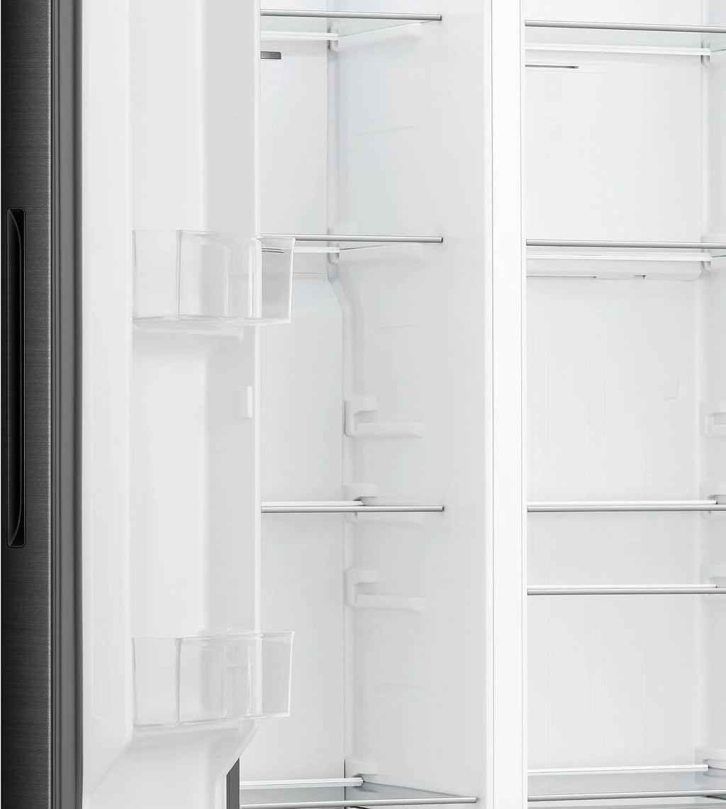 Gorenje NRS917E41BX lodówko-zamrażarka/wolnostojąca / 544L/39dB/ EEK: E/NoFrost Plus/EcoModus/Multiflow 360°/ CrispZone/FastFreeze/(szer. x wys. x gł.): 91,1 × 178,6 × 61,5 cm/czarna