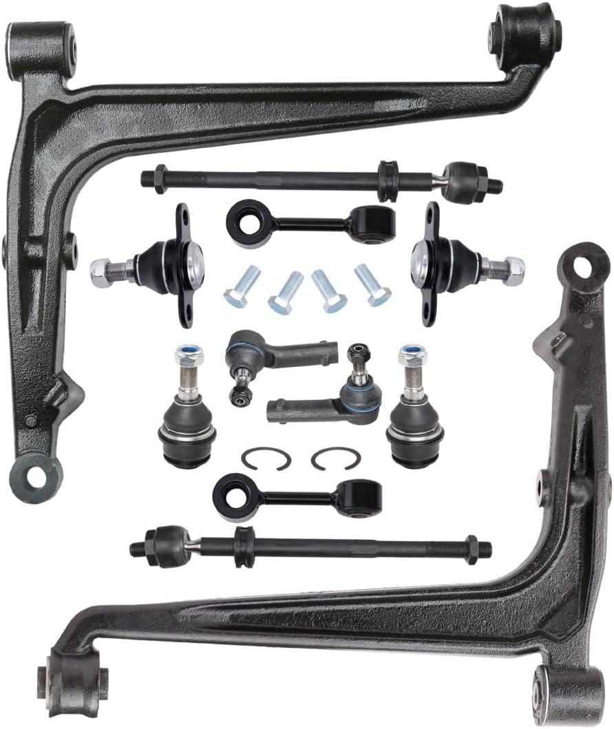 RIDEX Kit de reparación de brazo de suspensión Eje delantero izquierdo Eje delantero derecho inferior superior Juego para VW Transporter T4 Minibús (70B, 70C, 7DB, 7DK, 70J, 70K, 7DC, 7DJ) 772S0206