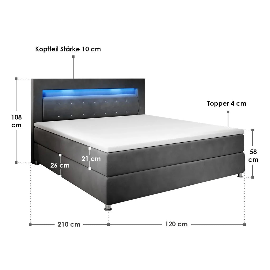 Cama baúl Vancouver 2025 – Tela