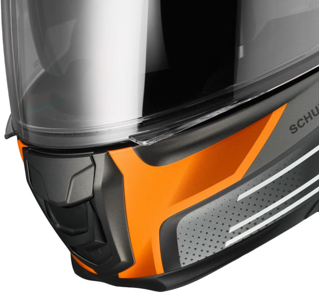 Casco Schuberth S3 Storm, gris/naranja, XL (60/61)
