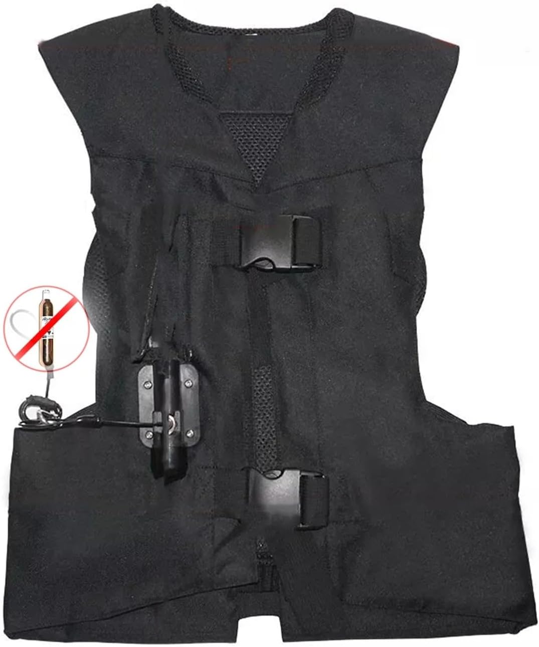 Chaleco airbag de equitación unisex, chaqueta de airbag para moto/equitación, activación de airbags en 0,1 segundos