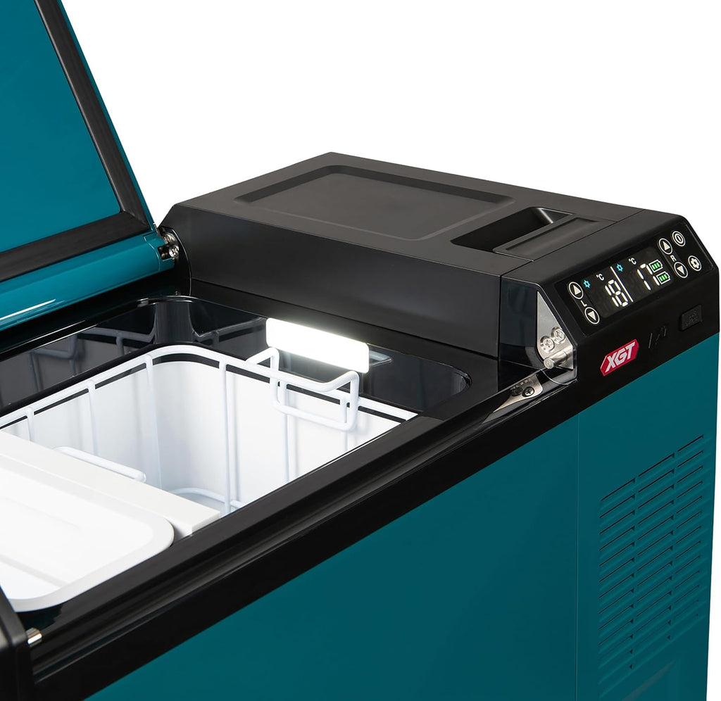 Nevera y calentador portátil a batería Makita CW004GZ 40V máx. 29 litros (sin batería, sin cargador)