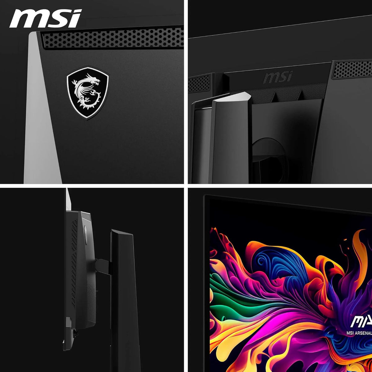 Monitor Gaming MSI MAG 271QP QD-OLED de 26,5" WQHD - Panel Quantum Dot OLED 2560 x 1440, 240Hz / 0,03ms, 99% DCI-P3, ΔE≤2, DisplayHDR True Black 400 - DP 1.4a, HDMI 2.1