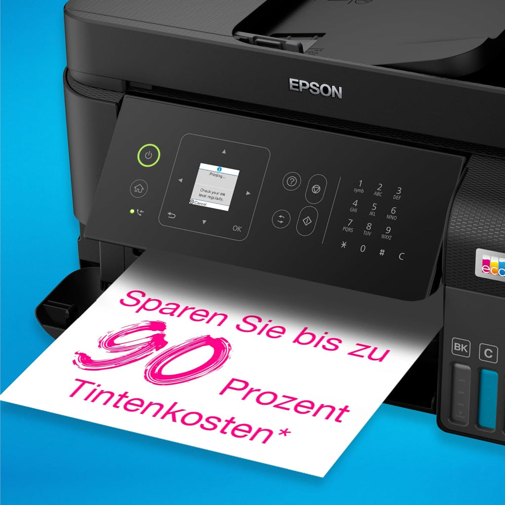 Impresora multifunción de inyección de tinta Epson EcoTank ET-4800 A4 con Wi-Fi, incluye tinta para hasta 3 años