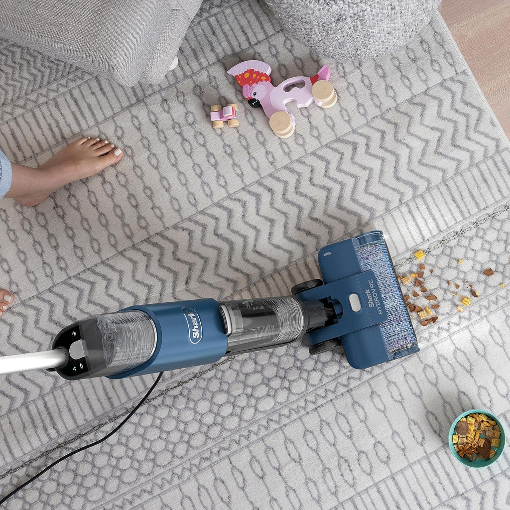 Shark HydroVac przewodowy odkurzacz na mokro i sucho, niebieski, WD100EU
