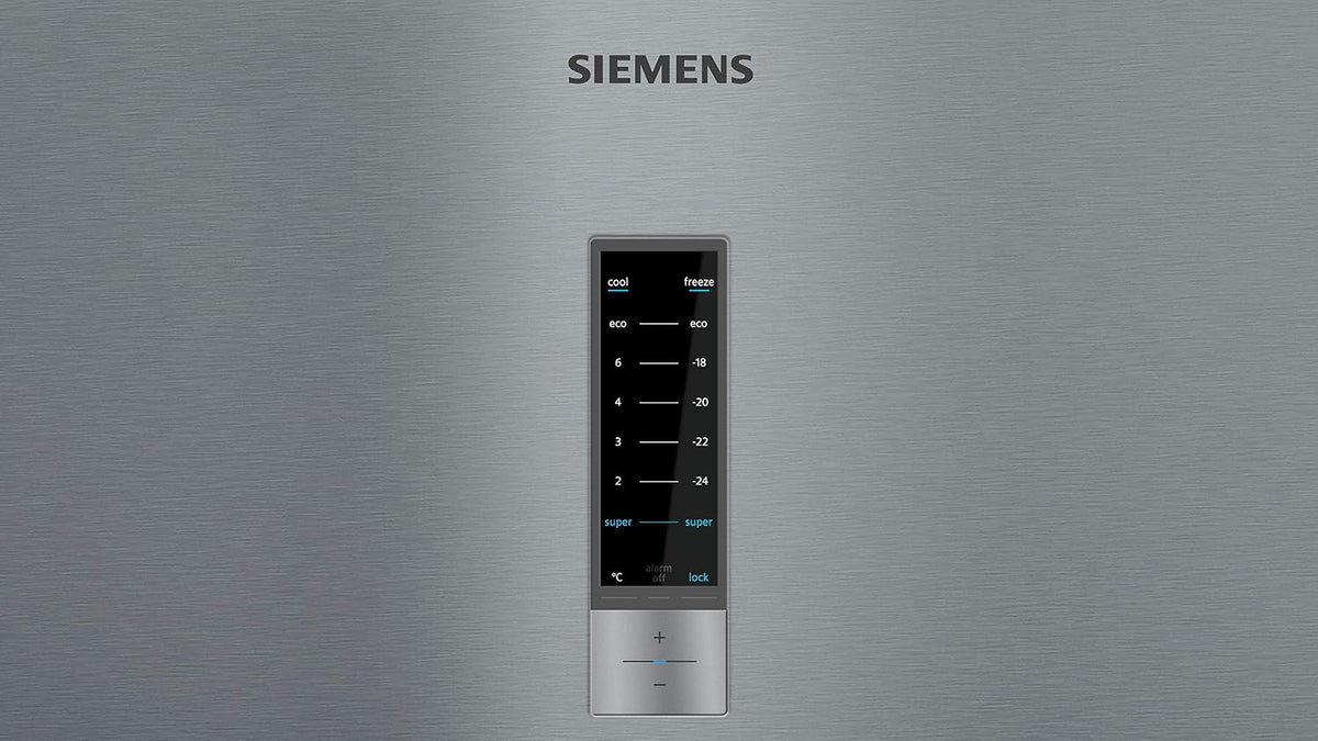 Siemens KG39NXIDR iQ300 Frigorífico combi de libre instalación con congelador, 191 kWh al año, 368 L, sistema de conservación hyperFresh, noFrost, freshSense, botellero
