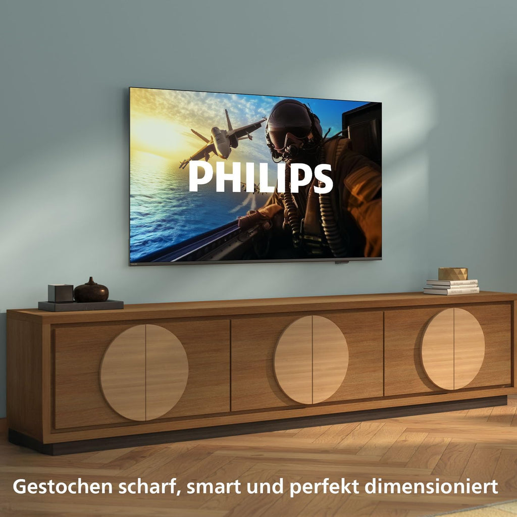 Smart TV LED 4K PHILIPS 50PUS7000 - Pantalla de 50 pulgadas con Pixel Precise Ultra HD, plataforma Titan OS y sonido Dolby Atmos - Compatible con los asistentes de voz Alexa y Google, 2025
