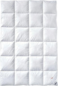 billerbeck Kołdra puchowa E04 Gold-Edition Kassette II ciepła - kołdra zimowa 135 x 200 cm