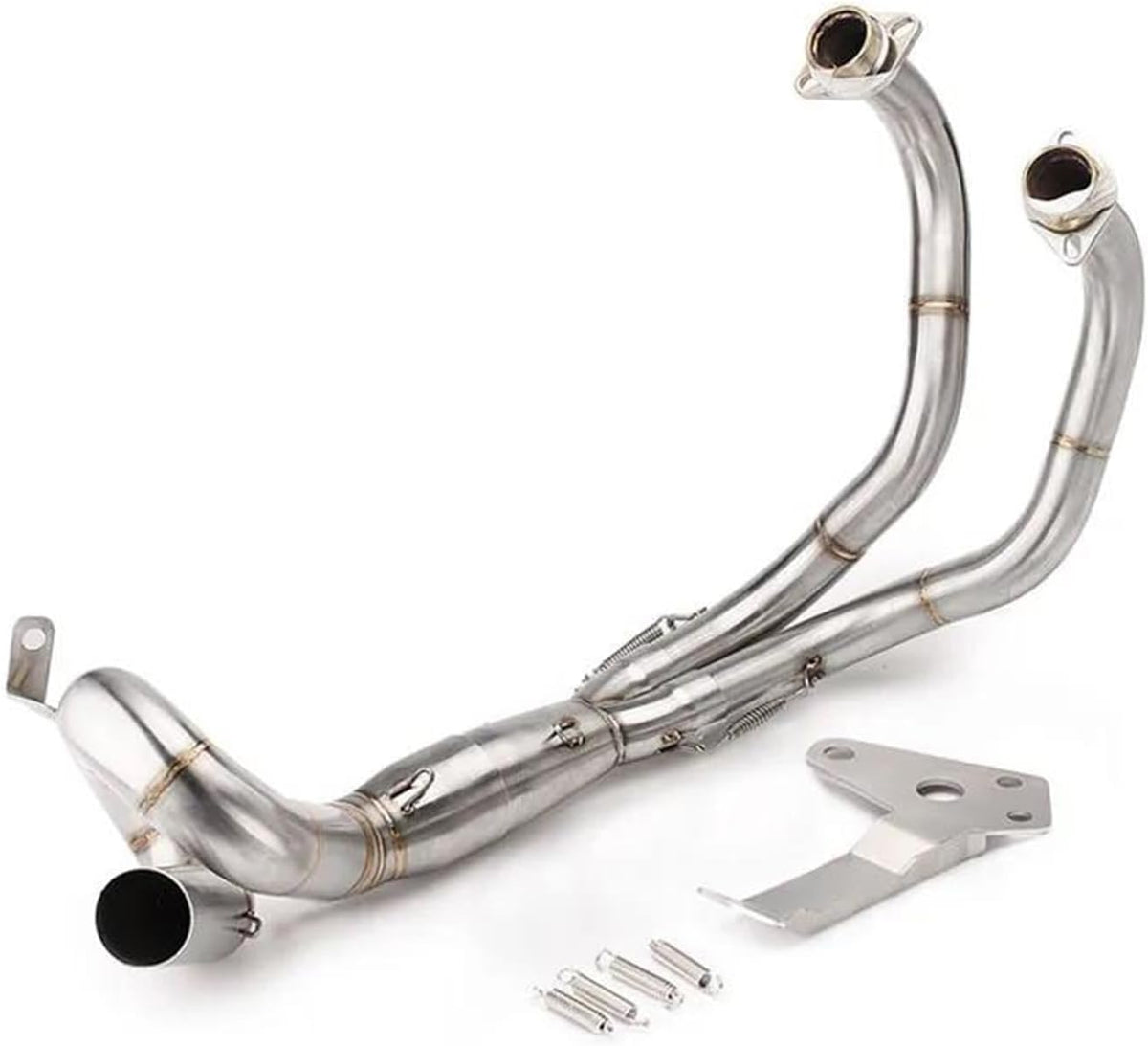 Tubo de enlace para sistema de escape completo de motocicleta para Yamaha MT07, MT-07, Tracer, XSR 700 (2015-2024) Silenciador de escape de moto