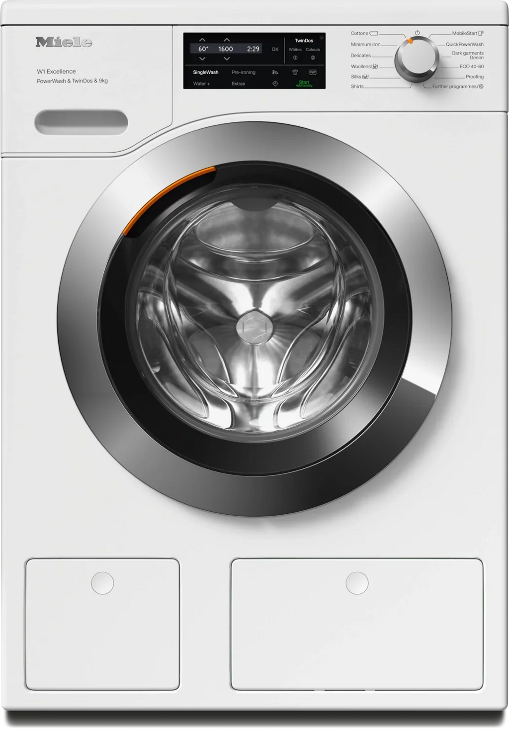 Lavadora de carga frontal Miele WCG 660