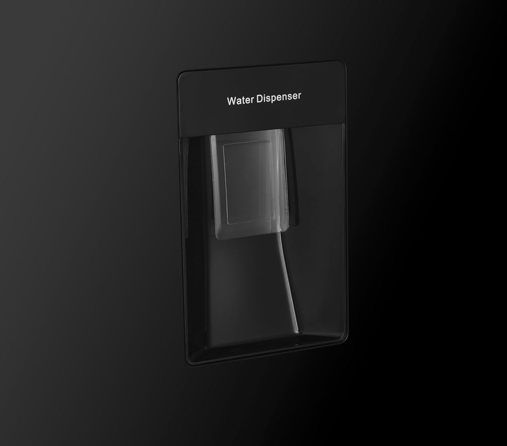 GEDTECH Refrigerador combinado - congelador inferior - GCB262BL Negro - capacidad 262L - Clase E