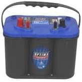Batería de arranque Optima Blue Top Bt Sli 4.2 Spiralcell, 12V 50Ah 815 Amperios (En)