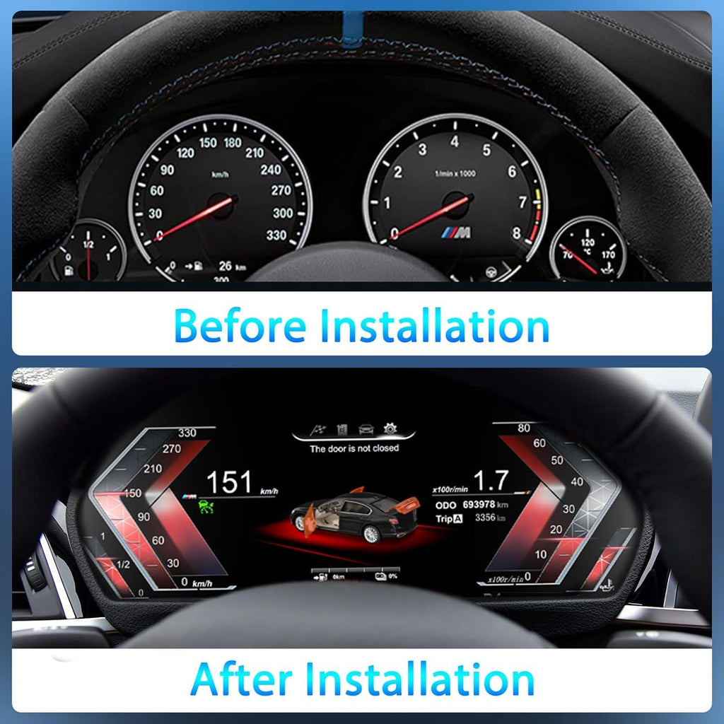 Cuadro de instrumentos digital LCD de repuesto para BMW Serie 3 E90 E91 E92 E93 2005-2012