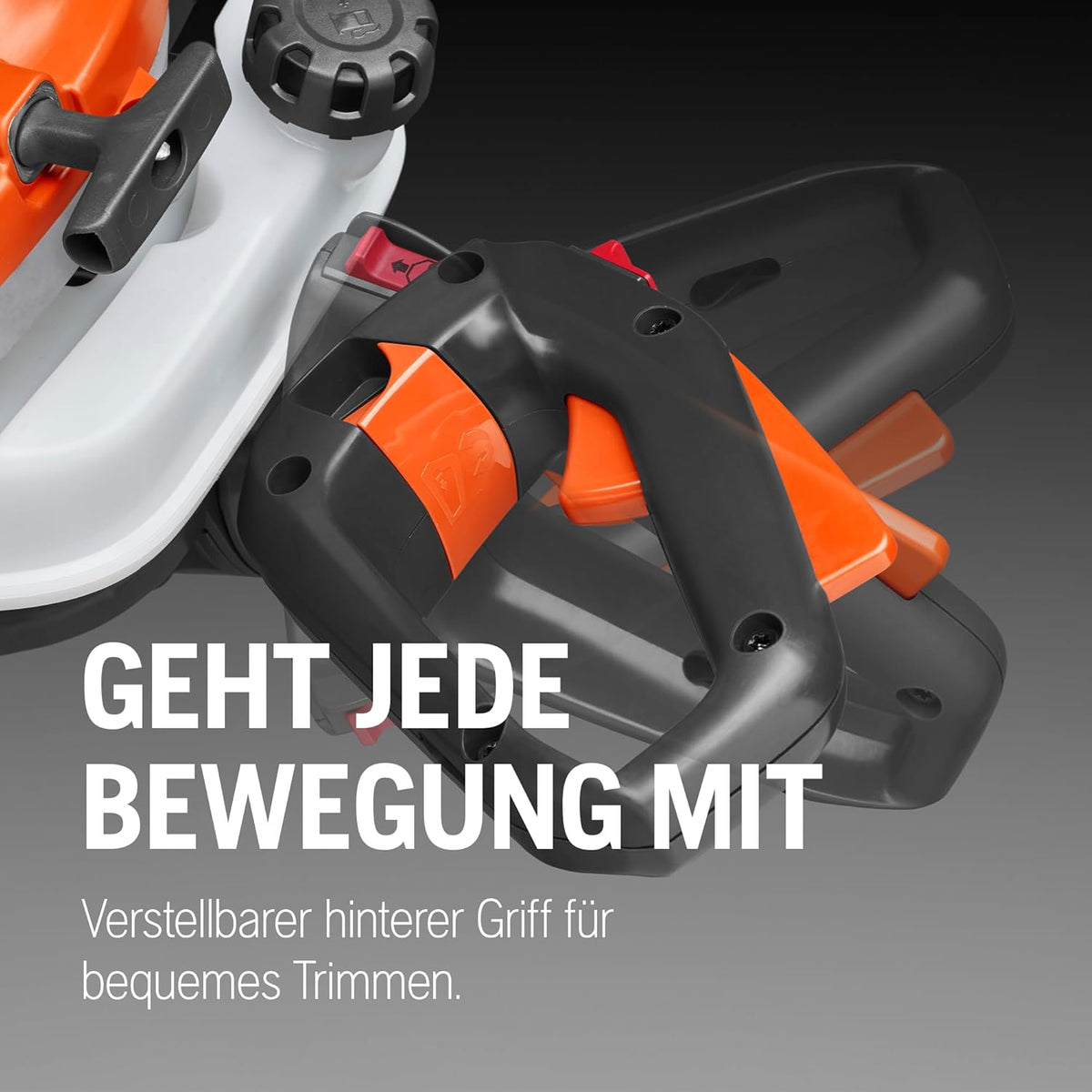 Cortasetos de gasolina Husqvarna 122HD60: motor de 21,7 cm³, cuchilla de doble acción de 59 cm, reducción de vibraciones LowVib®, tecnología Smart Start®, empuñadura trasera ajustable