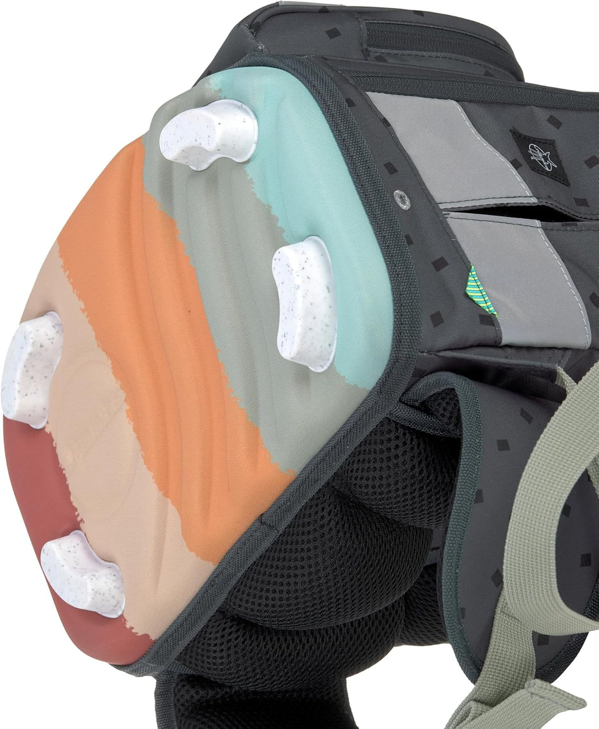 LÄSSIG Set de mochila escolar de 7 piezas para niños/School Set Boxy Unique Negro