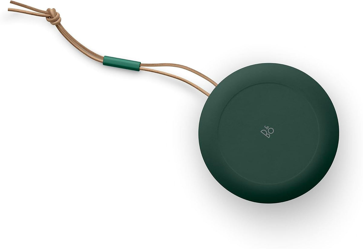 Bang & Olufsen Beosound A1 (2.ª gen.) – Altavoz Bluetooth portátil inalámbrico, resistente al agua IP67, sonido 360 grados, asistente de voz Alexa y manos libres, 18 horas de batería - Black Anthracite