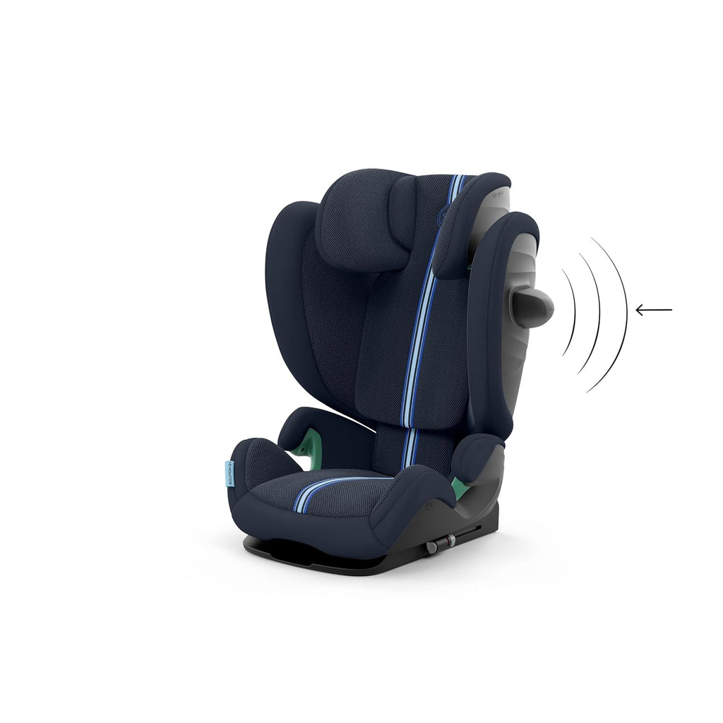 CYBEX Gold Silla de coche infantil Solution G i-Fix, para coches con y sin ISOFIX, desde aprox. 3 hasta 12 años (100 - 150 cm), desde aprox. 15 hasta 50 kg, Lava Grey