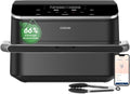 Freidora de aire COSORI Twinfry de 10L, freidora sin aceite con doble resistencia, Airfryer de zona dual con separador extraíble, 5 en 1, gran capacidad, cocción óptima, 40℃-240℃, control inteligente mediante App