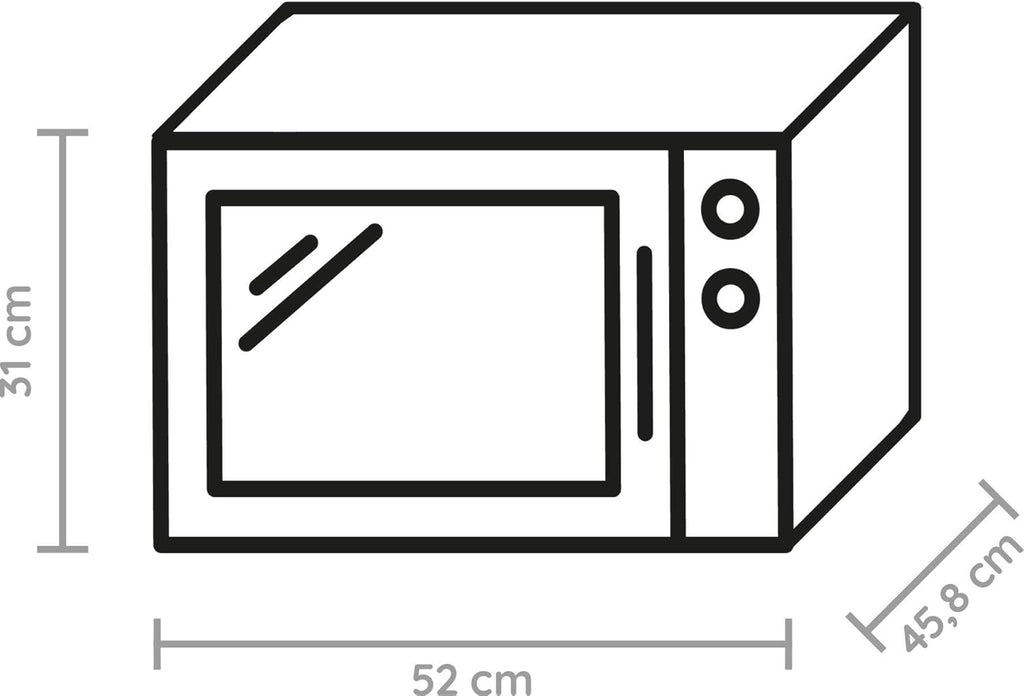 Bauknecht MW 49 SL Horno microondas independiente/ Microondas 800 vatios/ Grill de cuarzo 900 vatios/ Aire caliente 1700 vatios/ Función de cocción al vapor incl. recipiente de vapor