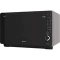 Microondas Bauknecht ExtraSpace Crisp MW 427 SL con grill, sin plato giratorio, 800 W, 1000 W, 25 L, función de cocción al vapor, AutoClean