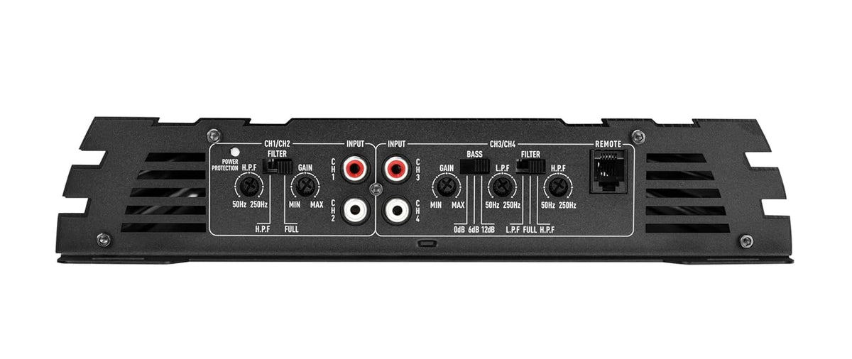 CRUNCH GPX1500. Amplificador de coche de 4 canales Clase A/B con 1500 W máx. | Amplificadores Groundpower | Crunch Car Audio ilimitado