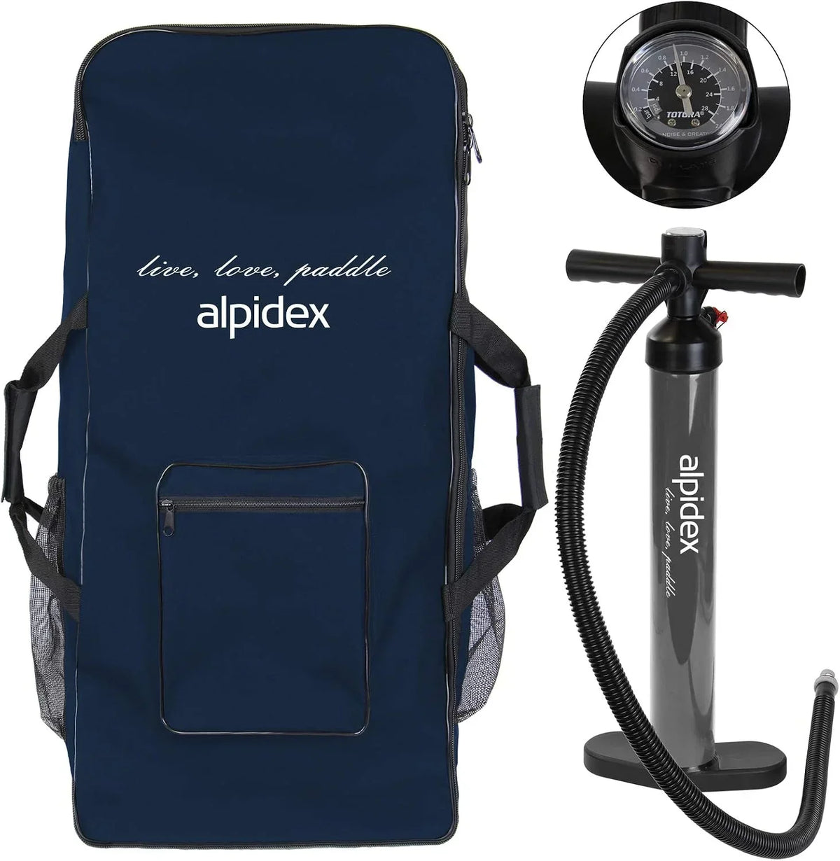 Set de tabla de SUP inflable 305 x 76 x 15 cm tabla de paddle surf hasta 150 kg con remo bomba de aire aletas mochila