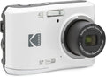 KODAK Pixpro - FZ45 - Cámara digital compacta de 16,44 megapíxeles - Negro - Blanco - 1280 x 720p
