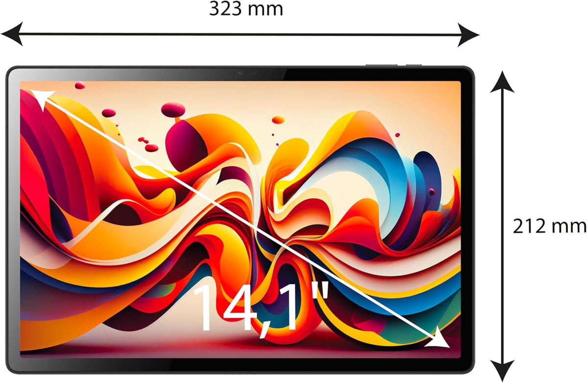 Logicom - Tab XXL 14 - Tableta 14" Android 15 - Octa-Core 1.6 GHz - 128 GB