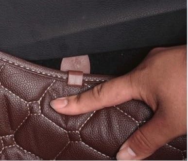 Alfombrillas de coche delanteras y traseras a medida en 3D con logotipo – Matscarlux™ - Protección completa y estilo personalizado (Negro y Azul)