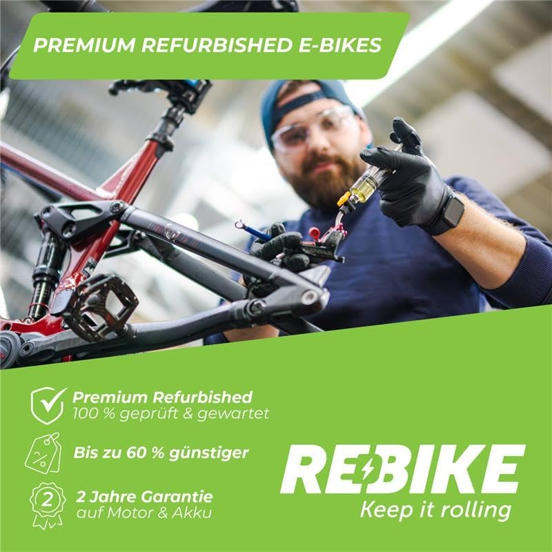 HAIBIKE E-Bike Alltrail 6 E-Bike de doble suspensión para hombre y mujer, bicicleta eléctrica de 29 pulgadas, Yamaha 70 Nm 630 Wh, 12 velocidades, horquilla de suspensión RockShox, freno de disco hidráulico, 167-175 cm, negro (reacondicionada)