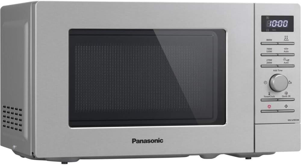 Panasonic Kuchenka Mikrofalowa, Srebrny, 20 l, 800W 230V