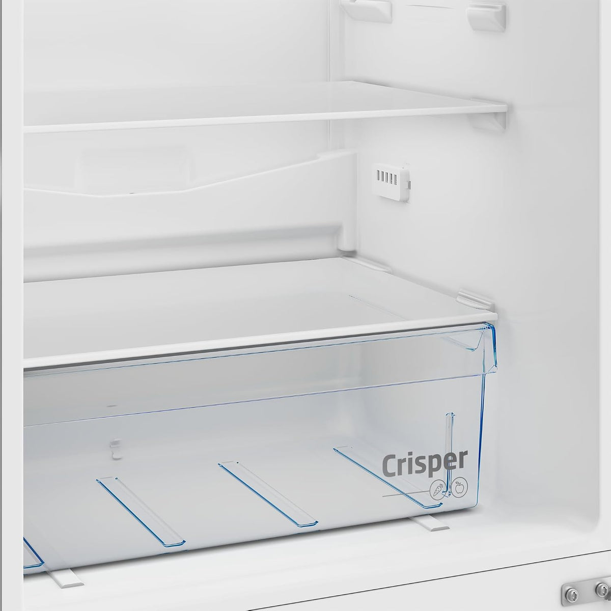 Frigorífico combinado independiente Beko RCSA300K40SN, 291 l de volumen neto, 204 l de refrigeración, 87 l de congelación, MinFrost, descongelación automática en el frigorífico, 3 cajones de congelador, color plata