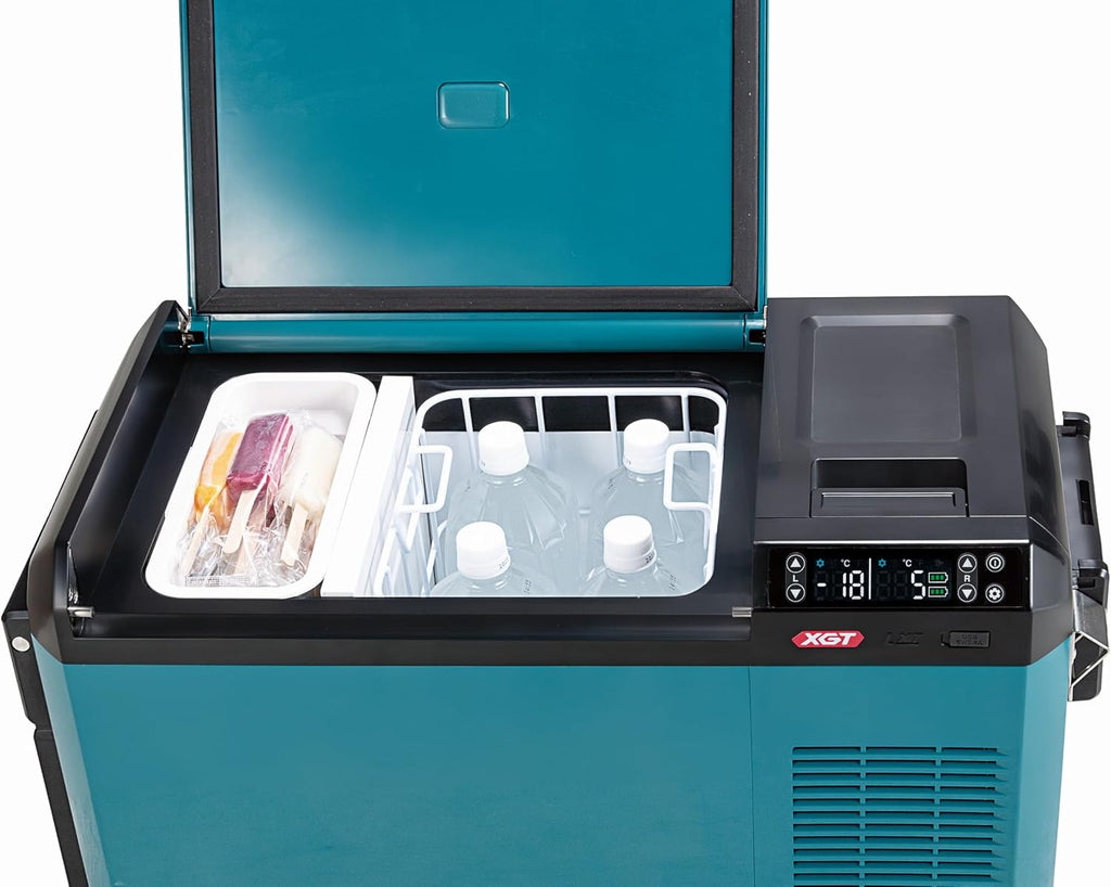 Nevera y calentador portátil a batería Makita CW004GZ 40V máx. 29 litros (sin batería, sin cargador)