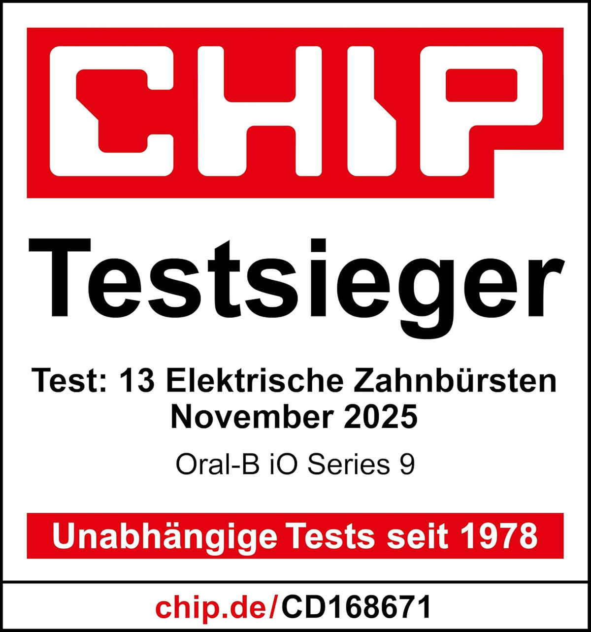Cepillo de dientes eléctrico Oral-B iO Series 9, incluye 1 cabezal, 7 modos de cuidado bucal, ganador del test CHIP (11/25), diseñado por Braun, azul oscuro